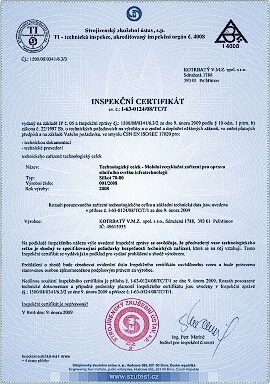 certifikát